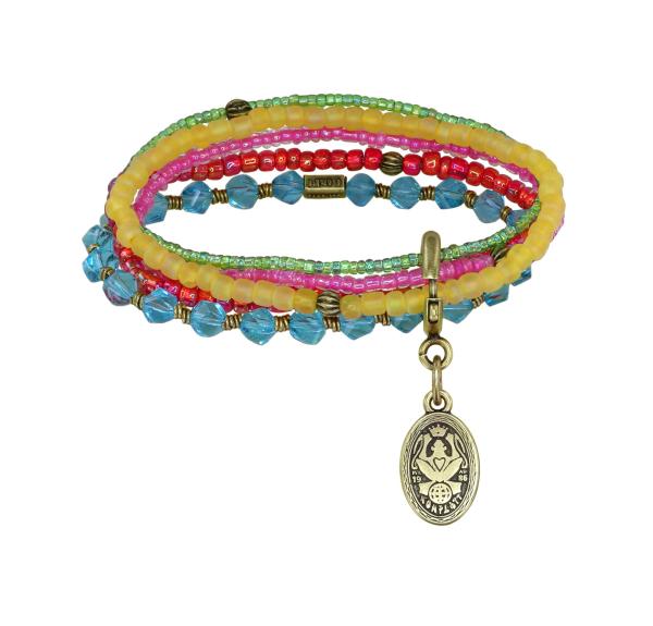 Multi - Petit Glamour d'Afrique - Armband von Konplott
